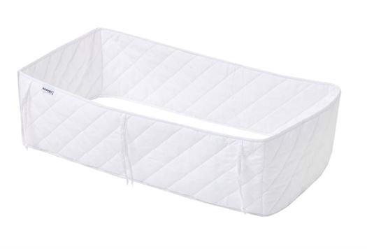 Hvid tynd sengerand fra Babyshower