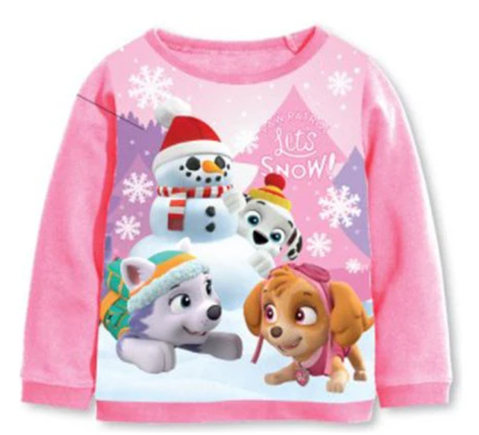 Paw Patrol bluse, lyserød