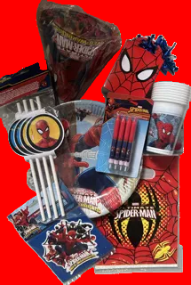 Spiderman temafest pakke
