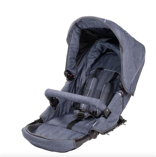 Klapvognssæde til Trille Dream og Hippa Light incl. kaleche - Sea