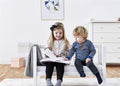 Bænk, vugge og miniseng- Hoppekids