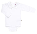 Body med krave, Hvid 50 cm - JOHA