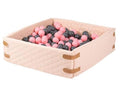 Boldbassin, legetæppe Musselin, Rosa - Markland Pure