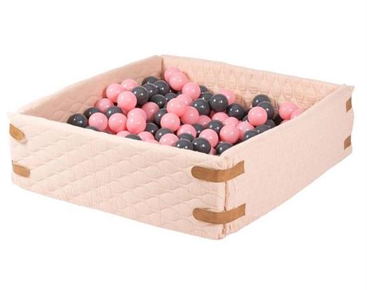 Boldbassin, legetæppe Musselin, Rosa - Markland Pure