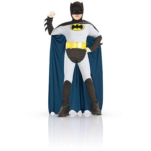 🦇 Batman Børnekostume – Bliv Gotham’s Helt str. 3-4 år, 8-10 år