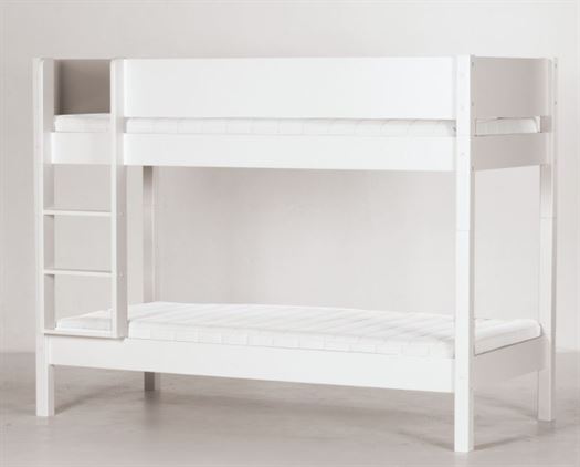 Køjeseng Frigg, delbar 160 cm Snow white hvid - Manis-h