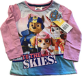 Paw Patrol "Skies" Langærmer 3 år