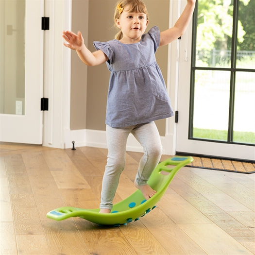 🤸‍♀️ Balancebræt med poppende sugekopper🤩 Fat Brain - Pink