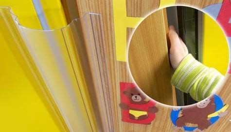 Fingerklemme Sikringssæt til dør, Arte Viva  - Vælg længde