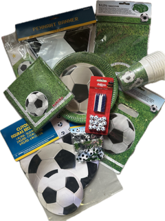 fodbold tema festpakke