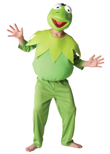 Kermit kostume deluxe 5-6 år