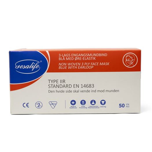 Gesalife Mundbind TYPE IIR - Pakke med 50 stk.