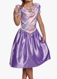 Prinsesse kostume Rapunzel