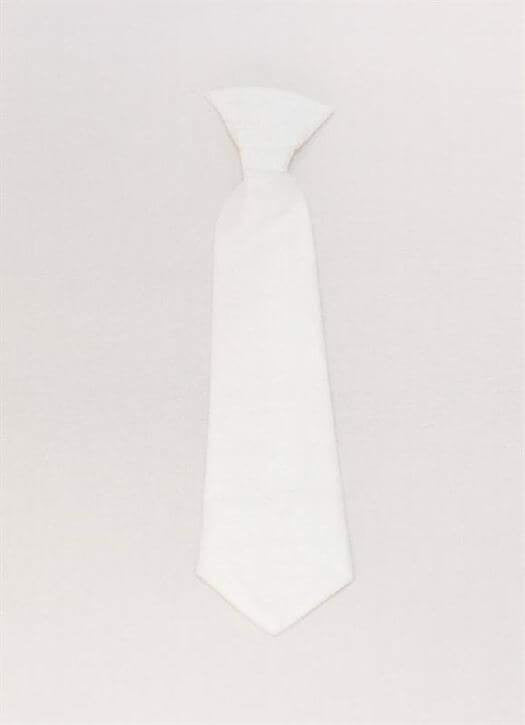 Slips med clips, til børn - Hvid - Lito