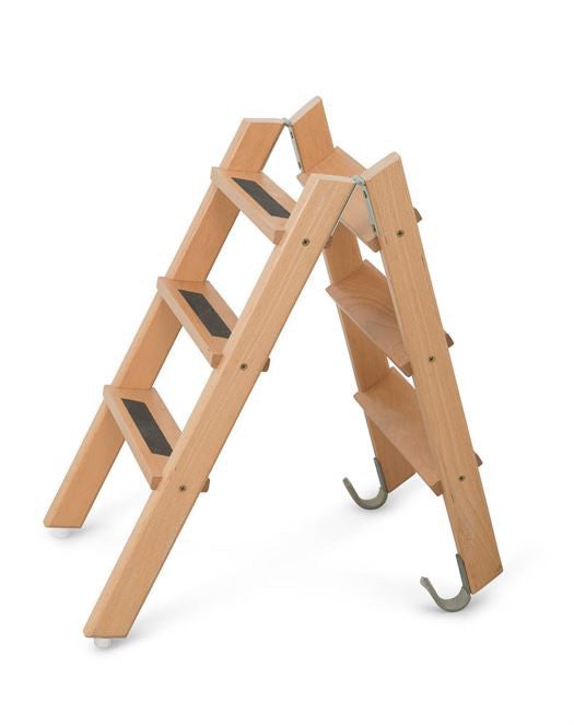 Stige til barnevogn og krybbe i træ - sammenklappelig