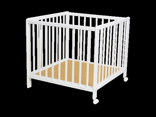 Pappa Kravlegård fra Basson 80x80 på hjul – tryg leg og hygge i hverdagen 🤍