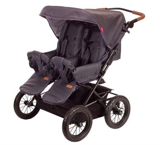 Institutions dobbeltklapvogn Grå Skai - Trille Beba