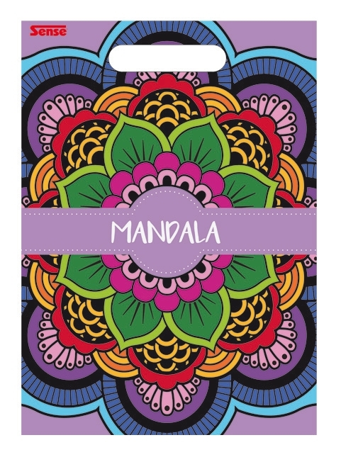 🌀 SENSE - Mandala Malebog FSC® 🌿🎨