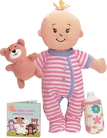 Manhattan Toy Wee Baby Stella Sweet 30 cm blød babydukke senge tid