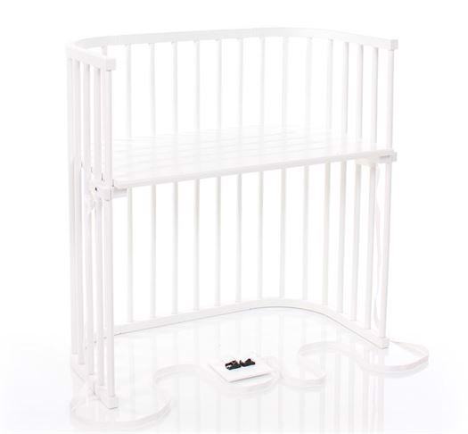Bedside Crib Boxspring, Hvid - Babybay