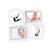 Ramme, Babyprints Collage Hvid - Pearhead