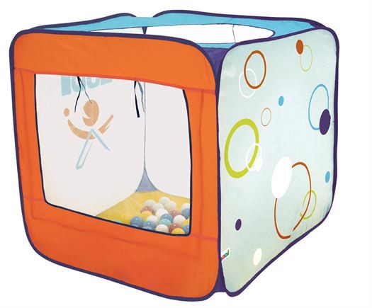 Pop-up legetelt med 50 stk. bolde fra Ludi