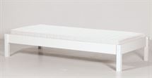 Briks (uden lamelbund) seng 120 x 200 cm, Snow white hvid - Manis-h