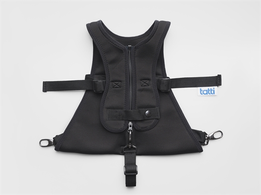 Barnevognssele, Tatti Sort - Vest model - Dansk produceret