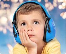 Høreværn til børn, Blå - Reer