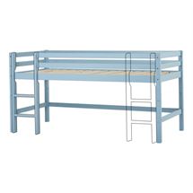 Halvhøj seng, basic delbar 200 cm Dream Blue  - Hoppekids