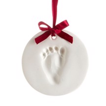 Hånd- og fod aftryk, Babyprints ornament - Pearhead