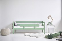 Sofaseng IDA-MARIE Pale Green, 160 cm - Hoppekids