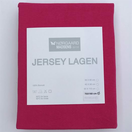 Lagen af stræk Pink, til madras på 160 cm
