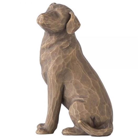 Love my Dog, sød hundefigur - Willow Tree. Gaven til hundevennen