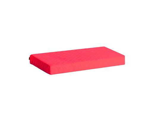 Madrasbetræk Quiltet, Rød 160x70x12 cm - Hoppekids thumbnail