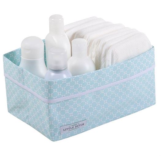 Opbevaringskurv, Mint - Little Dutch