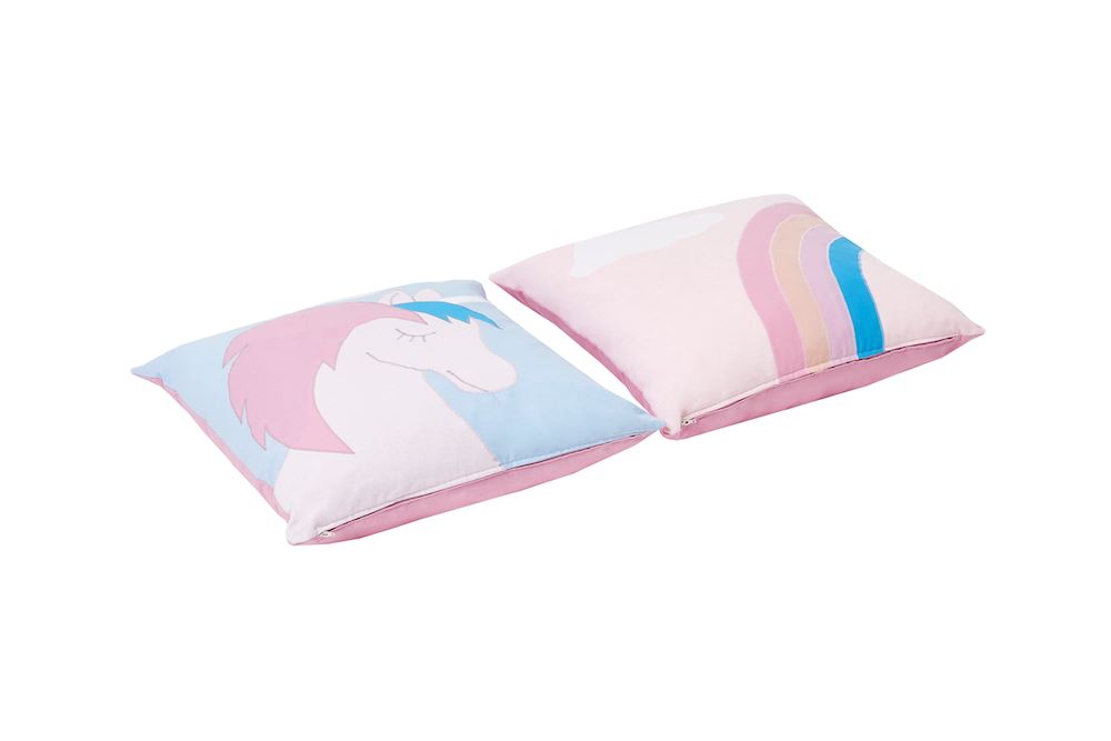 Puder 2 stk. store, hoppekids store pyntepuder og krammepuder til ...