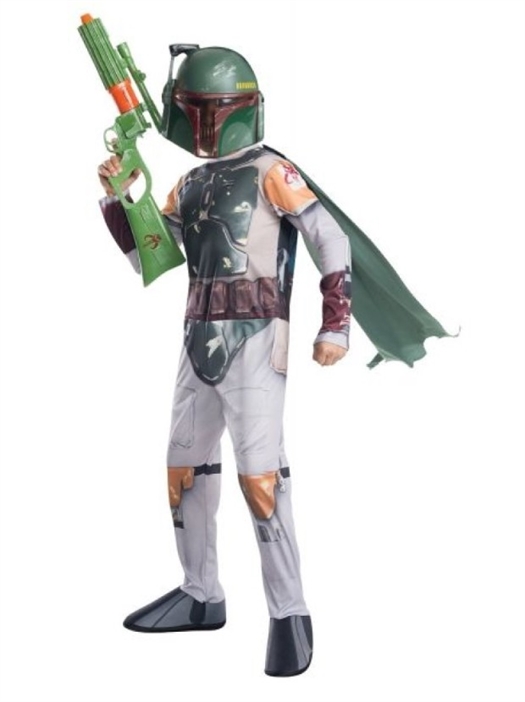Starwars Boba Fett Børnekostume 3-4 år🌌