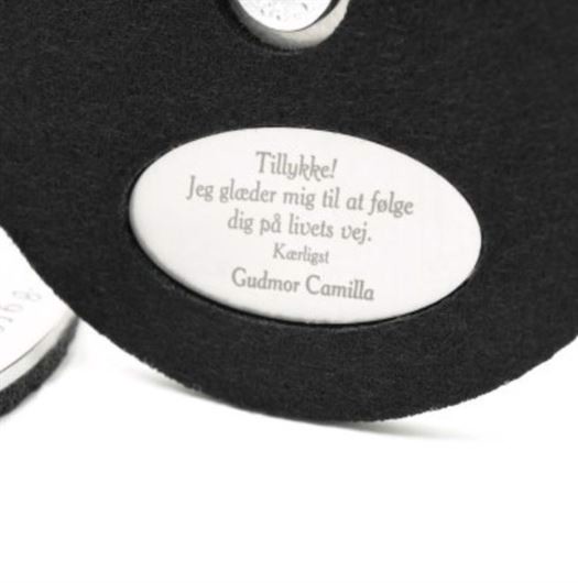 Tekstplade til Memozz bordflag