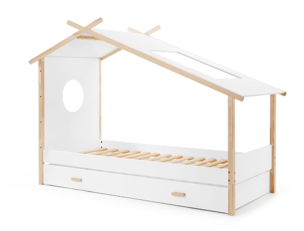 Udtræksseng, skuffeseng cocoon fra vipack furniture smart ekstra ...