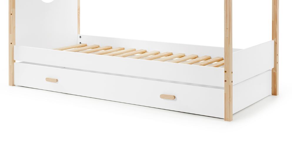 Udtræksseng, skuffeseng cocoon fra vipack furniture smart ekstra ...