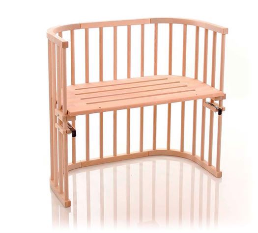 Bedside Crib Original, Bøg Natur - Babybay