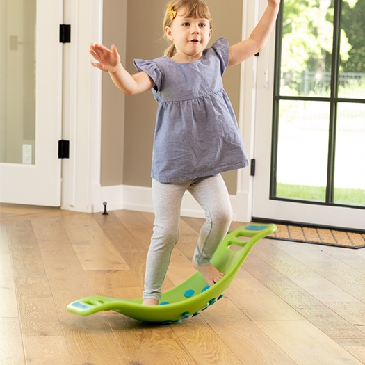  🤸‍♀️ Balancebræt med poppende sugekopper🤩 Fat Brain - Turkis