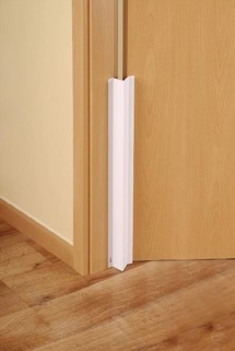 Fingerklemme sikring til døren