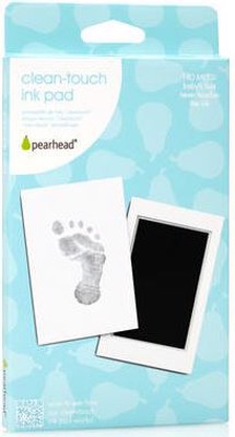 Fod- og håndaftryk i sort fra Pearhead