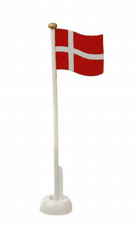 Fødselsdags flag i træ, til fødselsdage og fester