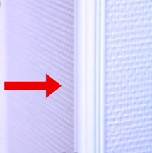 Hjørne og kantbeskytter, Transparent - 100 cm