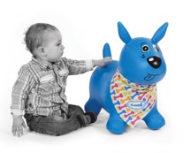 Hoppehund Bumle i blå - Ludi