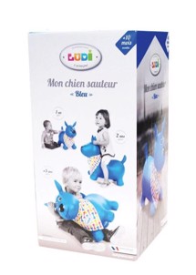 Hoppehund Bumle i blå - Ludi