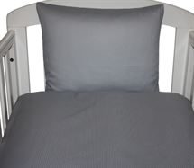 Junior sengetøj, striber grå - Nørgaard Madsen